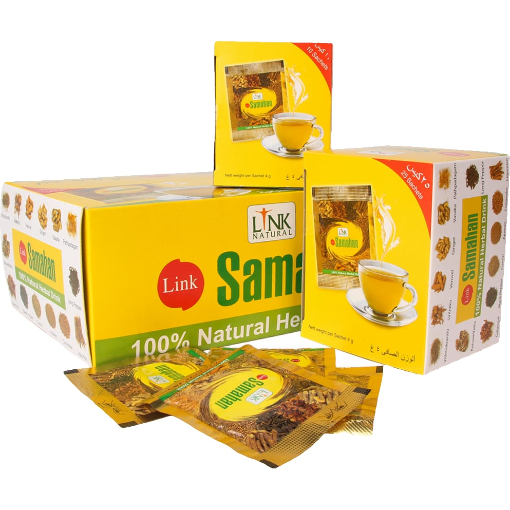 Samahan Herbal Drink 10 / 25 / 100 sachets - Link Natural - AyurShop