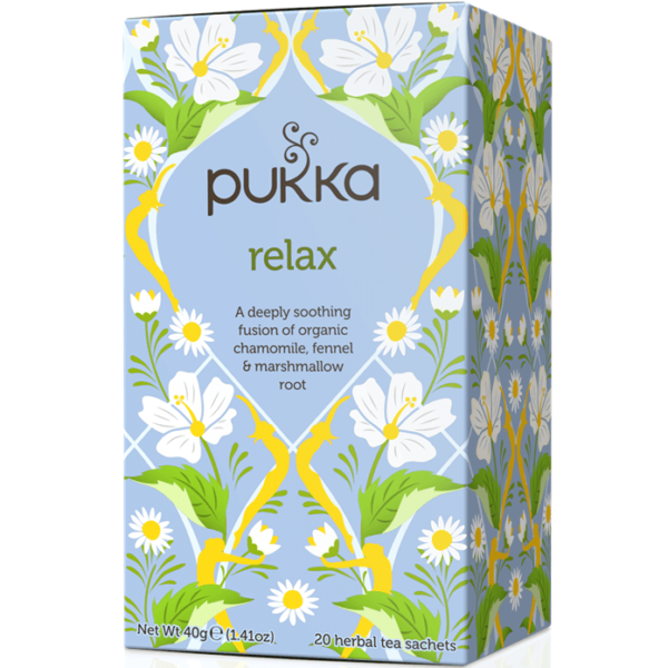 Relaxační, porcovaný čaj, 20 sáčků